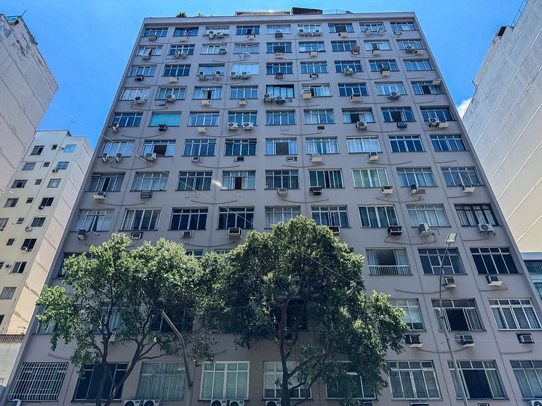 Charmoso Studio a 1 quadra da praia de Copacabana