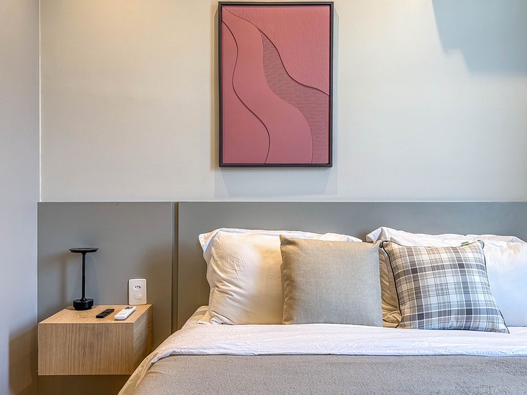 Studio de Luxo a 1 Quadra da Praia de Copacabana