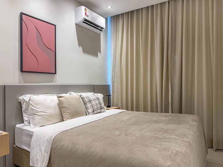 Studio de Luxo a 1 Quadra da Praia de Copacabana