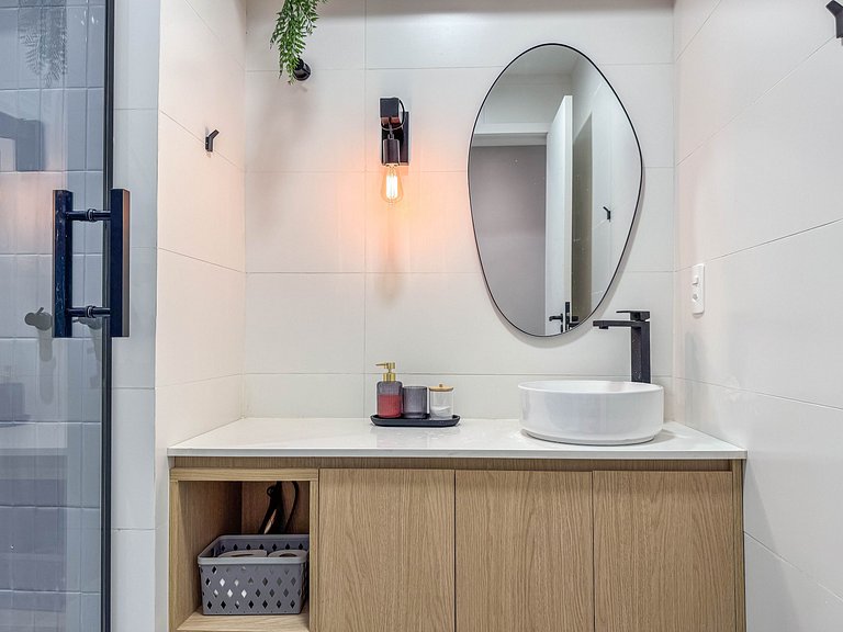 Studio de Luxo a 1 Quadra da Praia de Copacabana