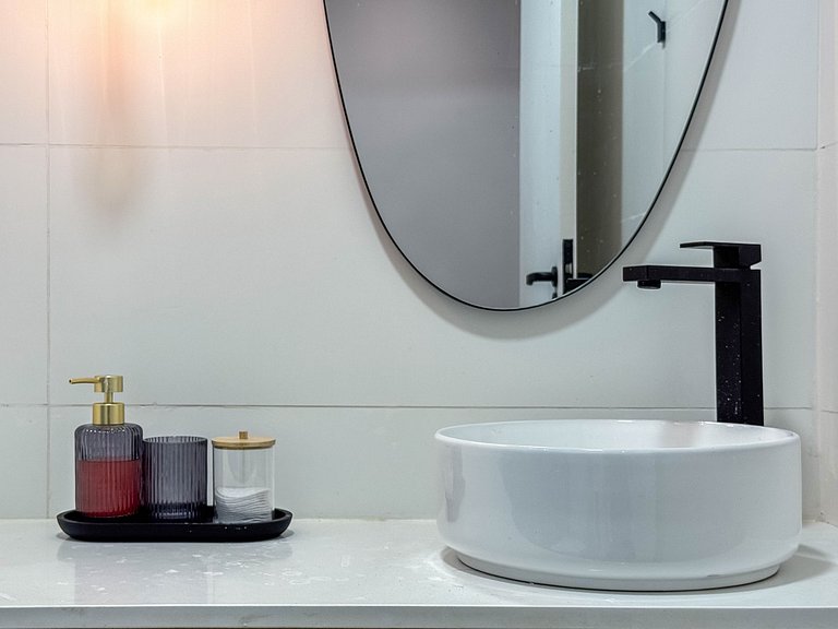 Studio de Luxo a 1 Quadra da Praia de Copacabana