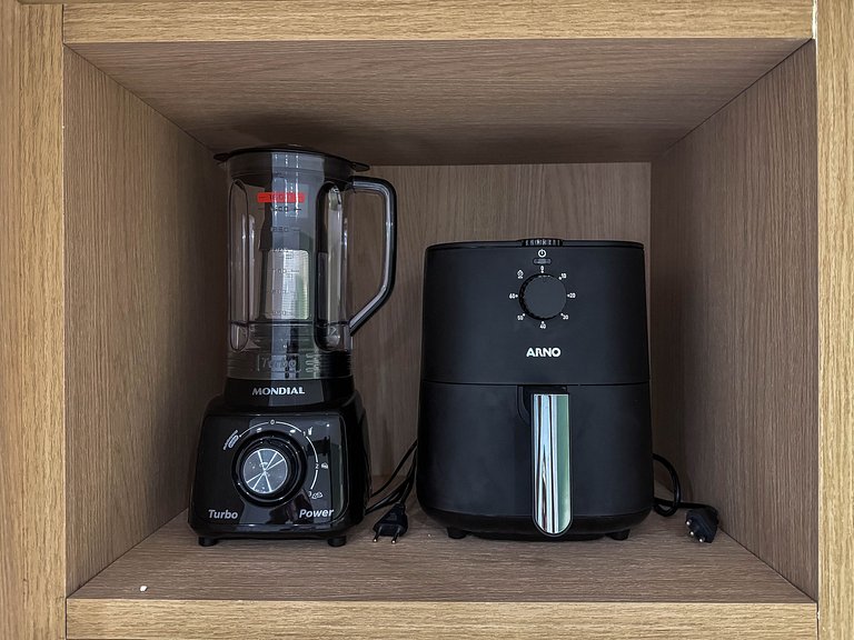 Studio de Luxo a 1 Quadra da Praia de Copacabana