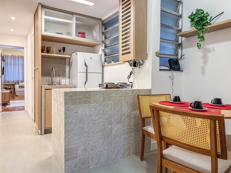 Charmoso Studio a 1 quadra da praia de Copacabana