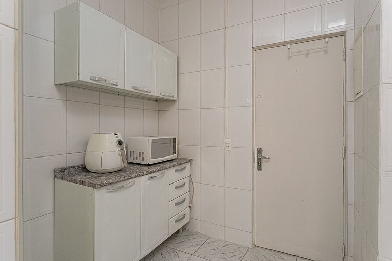 Charmoso apartamento para família perto da praia