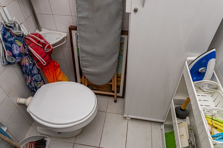 Charmoso apartamento para família perto da praia